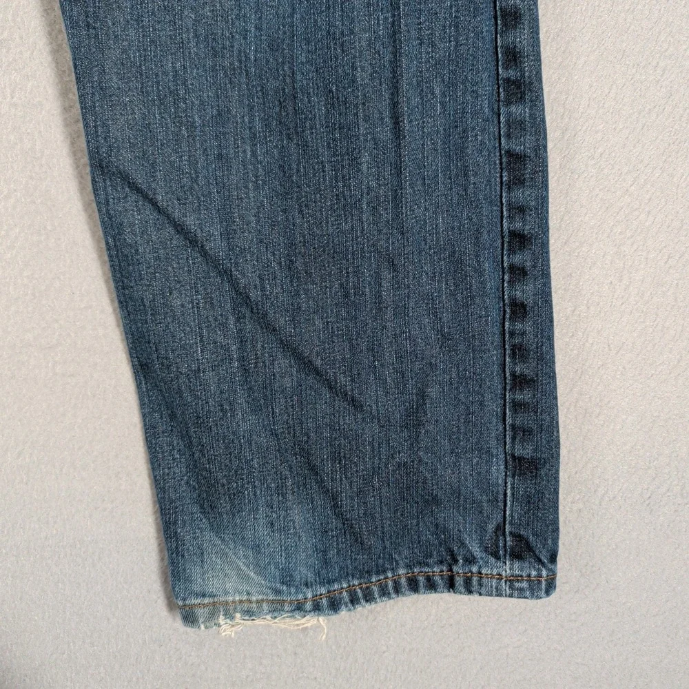 Levi's 514 Jeans Men 36x30 Blue Straight Leg Denim Pants Casual Classic